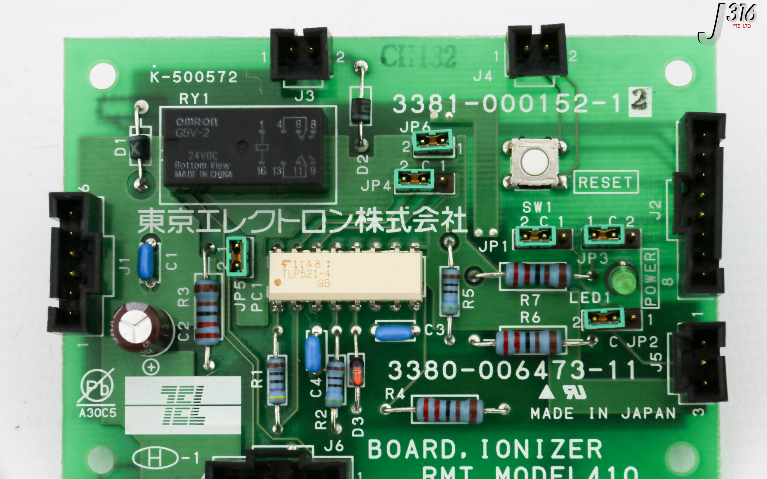 30034 TOKYO ELECTRON PCB, BOARD, IONIZER RMT MODEL410… – J316Gallery